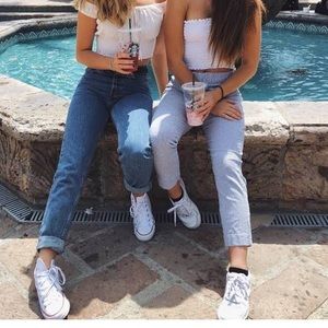 Brandy Melville striped pants